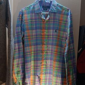 Polo by Ralph Lauren Madras  Plaid Men's Shirt